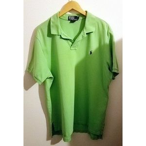 Polo by Ralph Lauren Lime Green Polo XXL
